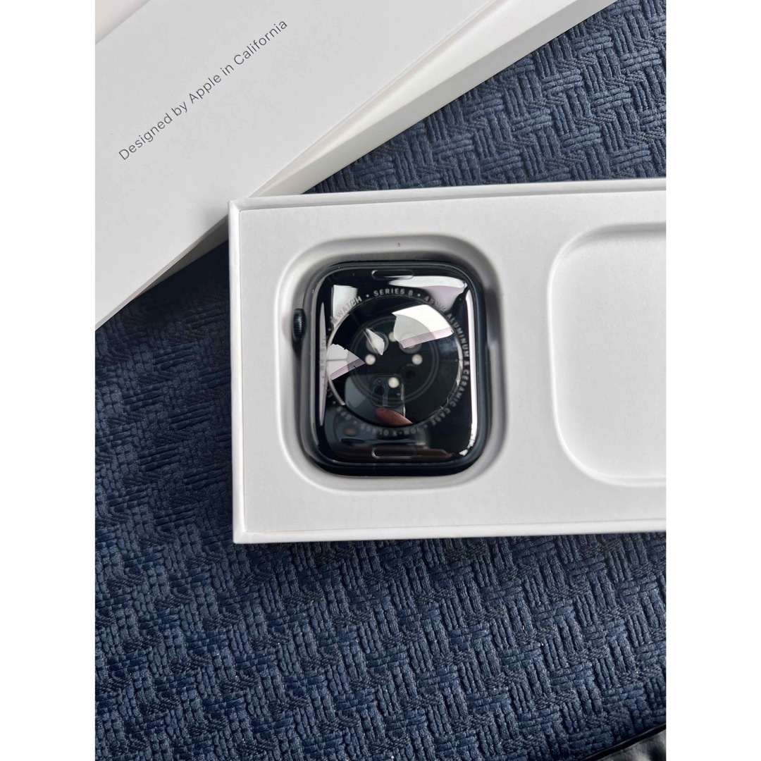 アップル Apple Watch8 45mm ミッドナイトアルミ ミッドナイトス