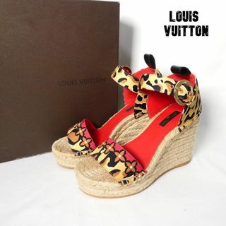 ルイヴィトン(LOUIS VUITTON)の未使用 LOUIS VUITTON モノグラムフラワー エスパドリーユ サンダル(サンダル)