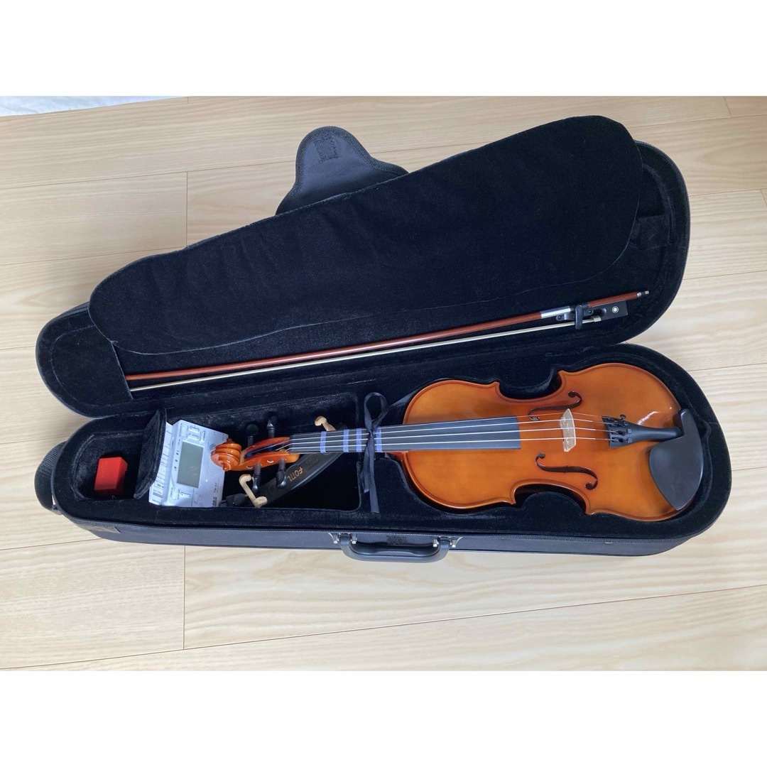ヴァイオリンバイオリン チューナー　フルセット　VS-1 4/4 カルロジョルダーノ
