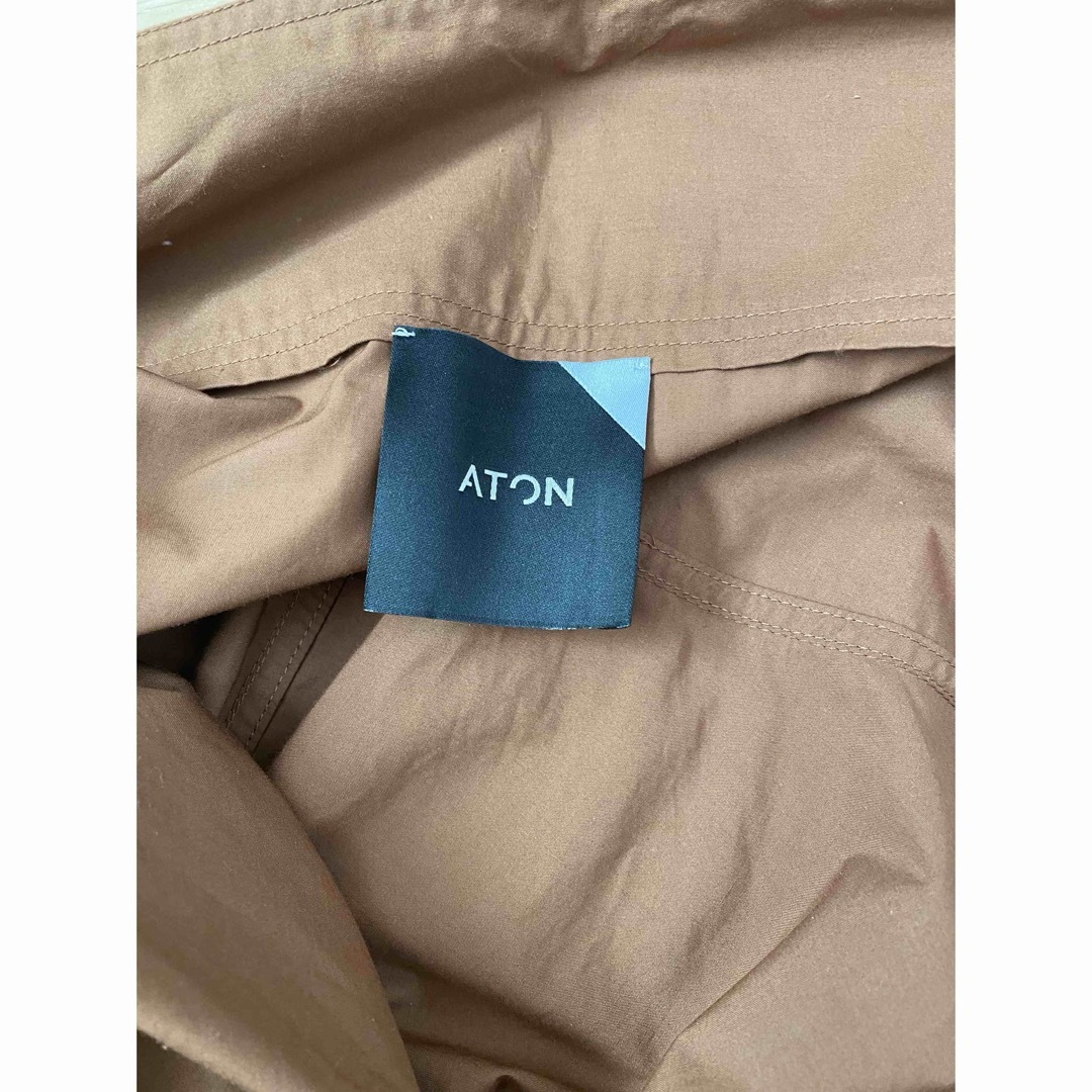 ATON(エイトン)のATON  ラップロングスカート レディースのスカート(ロングスカート)の商品写真
