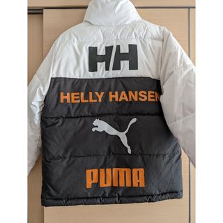 ヘリーハンセン(HELLY HANSEN)のプーマヘリーハンセンコラボリバーシブルダウンジャケット日本未発売レアアウター(ダウンジャケット)