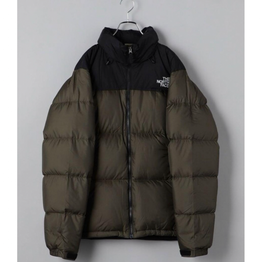 THE NORTH FACE(ザノースフェイス)の【新品】ノースフェイス　ヌプシジャケット　ニュートープ　オリーブ　S メンズのジャケット/アウター(ダウンジャケット)の商品写真