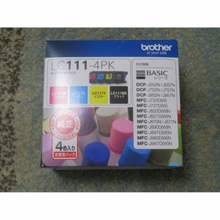 ブラザー(brother)の【brother】純正インクカートリッジ(お徳用4色パック)　LC111-4PK(オフィス用品一般)