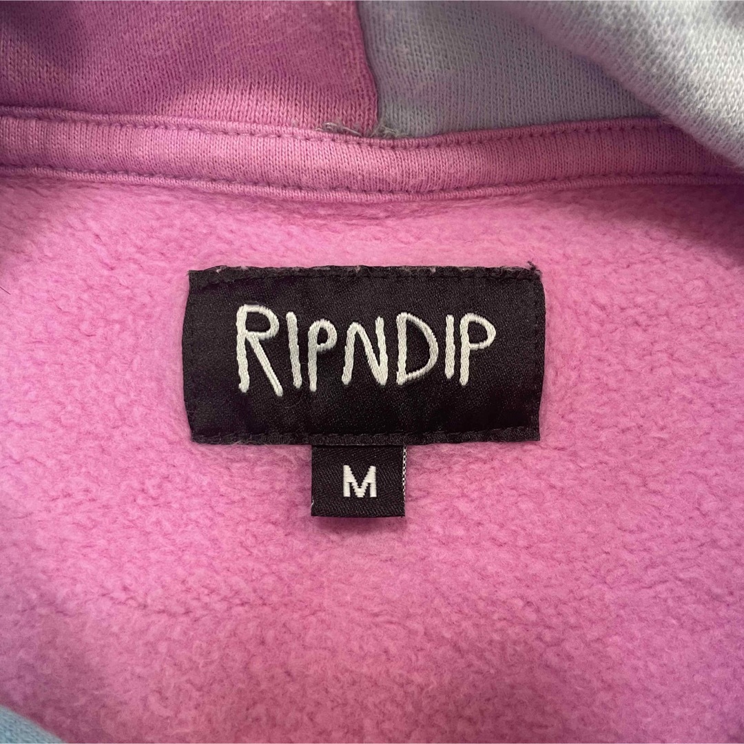 RIPNDIP(リップンディップ)の【超希少品】RIPNDIP パーカー　ピカチュウ　パロディ　マルチカラー　M メンズのトップス(パーカー)の商品写真