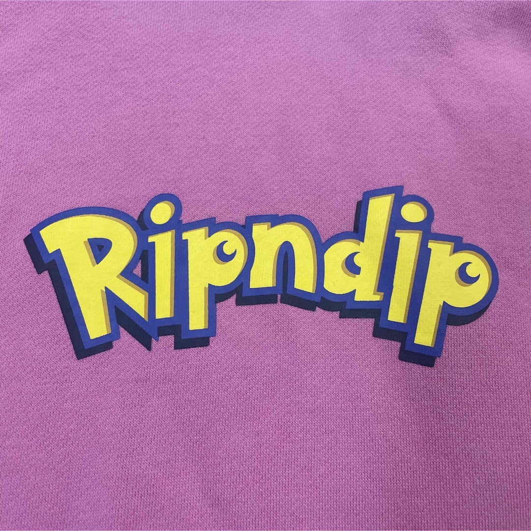 RIPNDIP(リップンディップ)の【超希少品】RIPNDIP パーカー　ピカチュウ　パロディ　マルチカラー　M メンズのトップス(パーカー)の商品写真