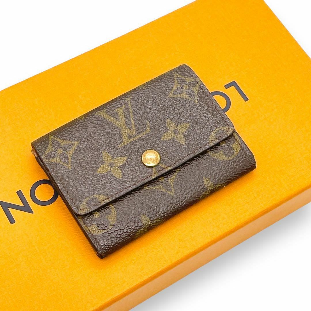 LOUIS VUITTON(ルイヴィトン)の【1037】ルイヴィトン✨モノグラム✨ポルトモネプラ✨コインケース✨ブラウン✨茶 レディースのファッション小物(財布)の商品写真