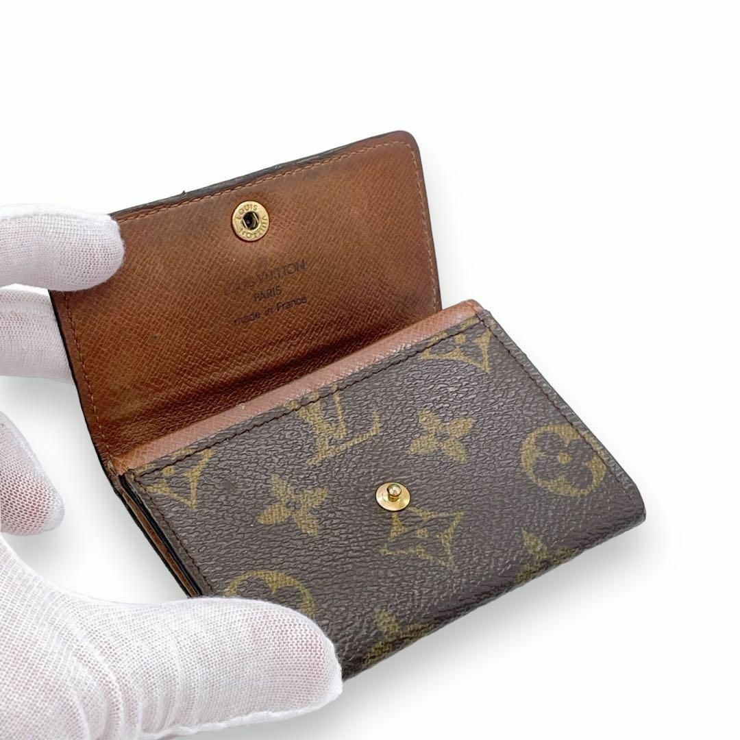 LOUIS VUITTON(ルイヴィトン)の【1037】ルイヴィトン✨モノグラム✨ポルトモネプラ✨コインケース✨ブラウン✨茶 レディースのファッション小物(財布)の商品写真