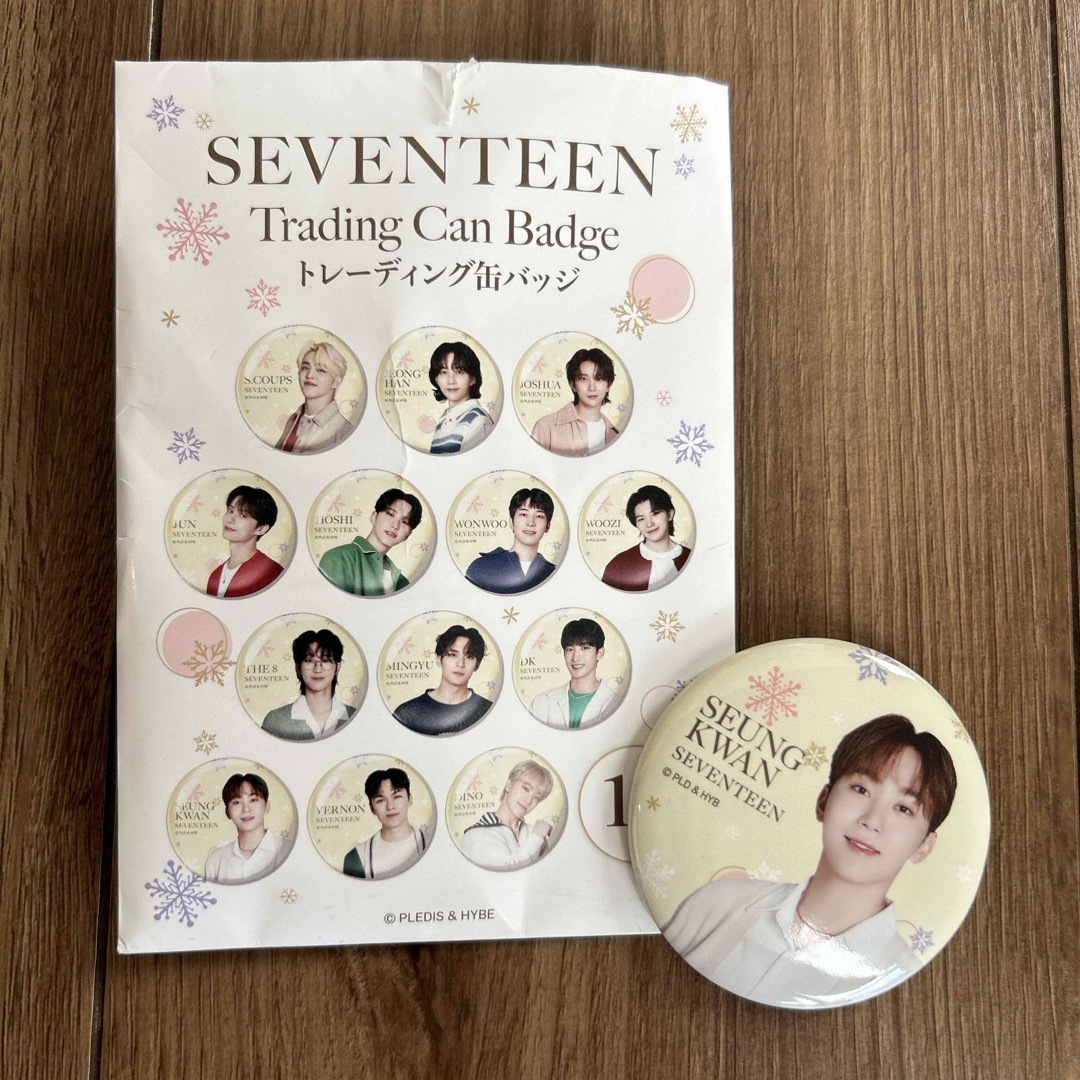 SEVENTEEN - SEVENTEEN セブンイレブン 缶バッジ スングァンの通販 by