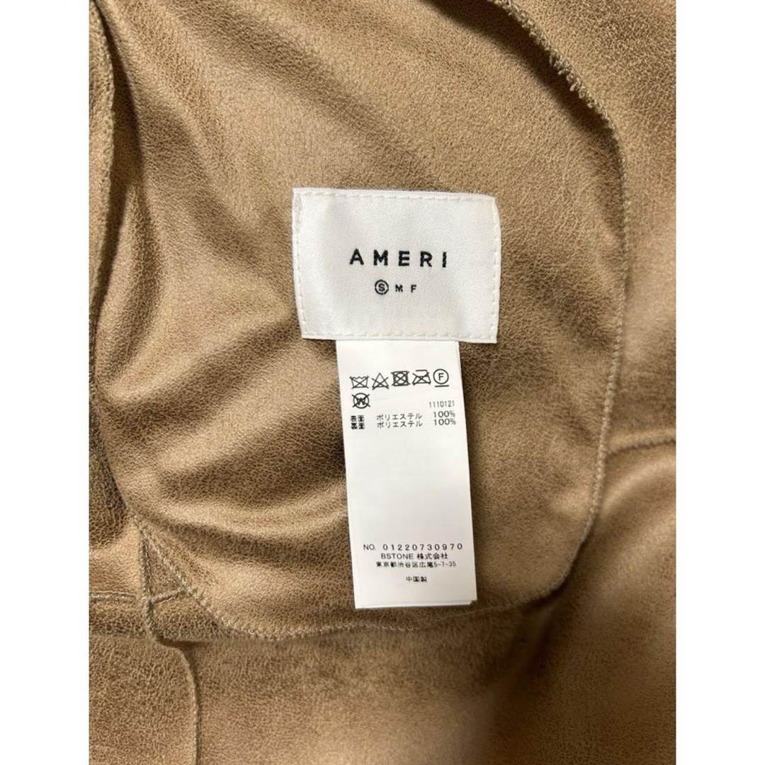 Ameri VINTAGE(アメリヴィンテージ)のAmeri  MANY WAY USEFUL BOA COAT ロングコート レディースのジャケット/アウター(ロングコート)の商品写真