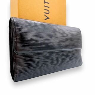 ルイヴィトン(LOUIS VUITTON)の【1102】ルイヴィトン✨エピ✨インターナショナル✨三つ折り財布✨ノワール✨黒(財布)
