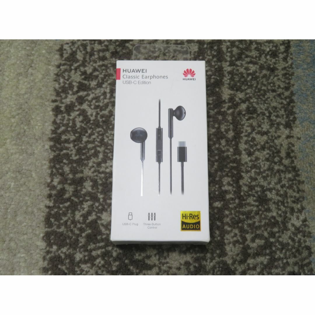 HUAWEI(ファーウェイ)の【HUAWEI】Classic Earphones USB-C Edition スマホ/家電/カメラのオーディオ機器(ヘッドフォン/イヤフォン)の商品写真