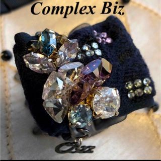 コンプレックスビズ(Complex Biz)のコンプレックスビズ　豪華スワロフスキー♡ラグジュアリー♡デザートクリップ中サイズ(バレッタ/ヘアクリップ)