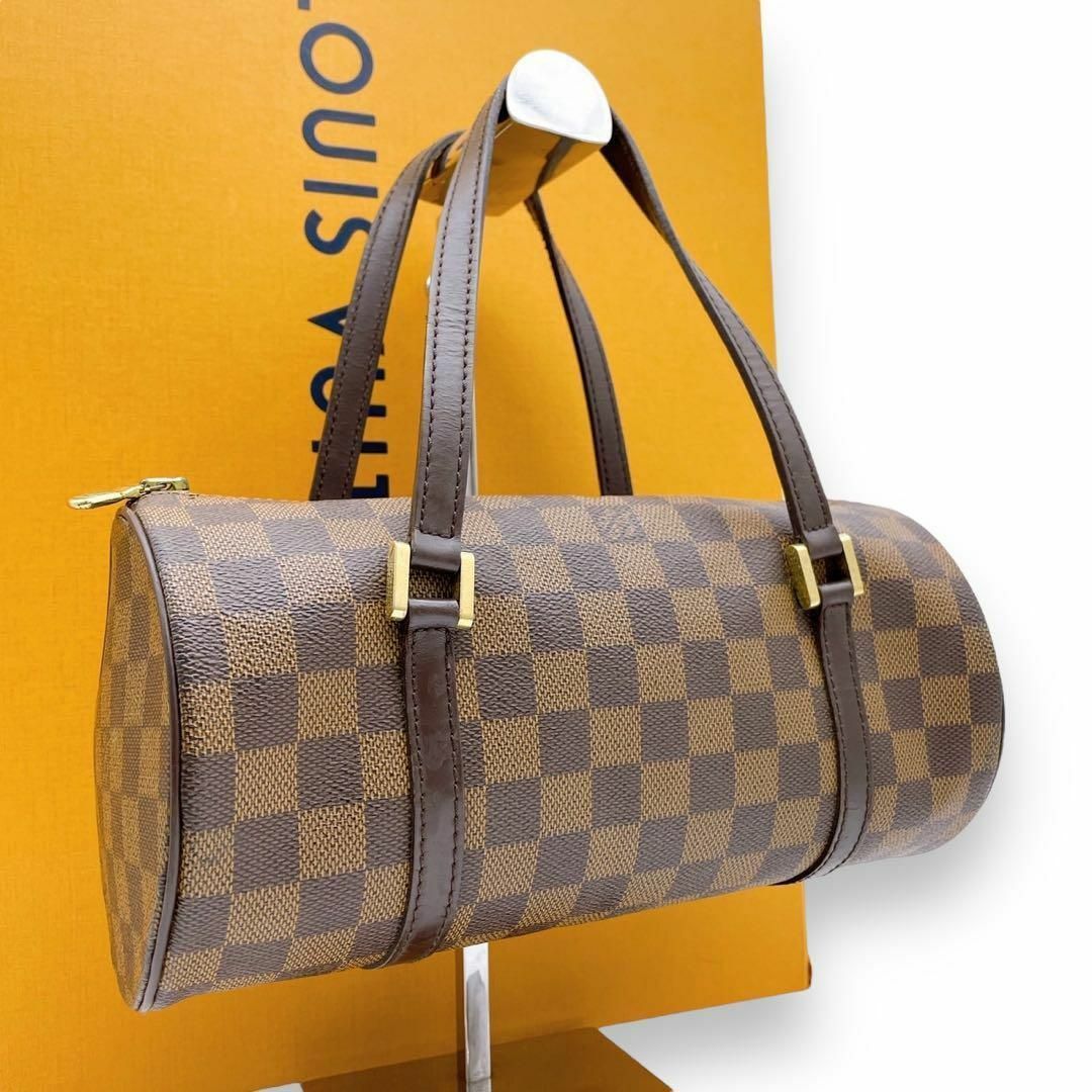 LOUIS VUITTON(ルイヴィトン)の【1025】ルイヴィトン✨ダミエ✨パピヨン26✨バッグ✨ブラウン✨茶 レディースのバッグ(ハンドバッグ)の商品写真