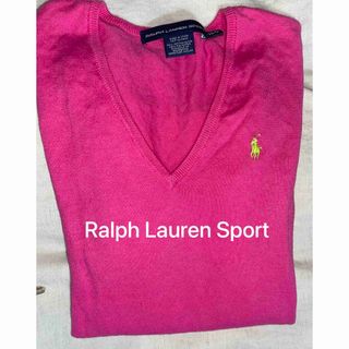 ラルフローレン(Ralph Lauren)のラルフローレン スリムフィットVネックセーター(ニット/セーター)