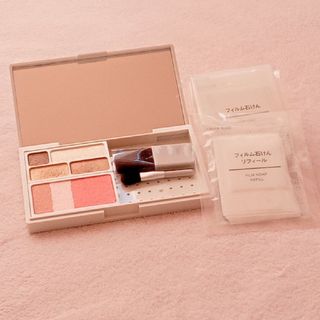 ムジルシリョウヒン(MUJI (無印良品))の無印良品メイクパレット＆フィルム石けん(コフレ/メイクアップセット)