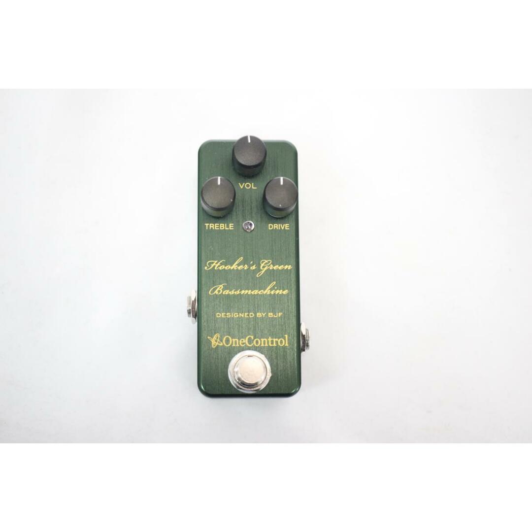 エフェクターＯＮＥ　ＣＯＮＴＲＯＬ　ＨＯＯＫＥＲ’ＳＧＲＥＥＮ　ＢＡＳＳＭＡＣＨＩＮＥ