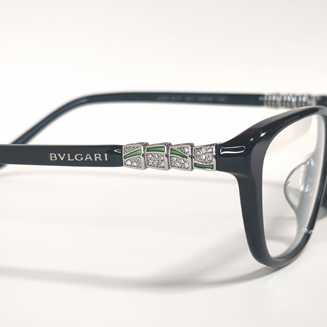 BVLGARI(ブルガリ)のBVLGARI 4097-B-F メガネフレーム イタリア製 純正ケース付 レディースのファッション小物(サングラス/メガネ)の商品写真