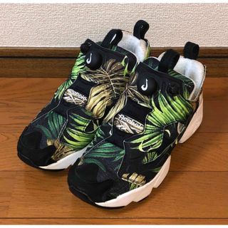 リーボック(Reebok)の24.5cm 良品 REEBOK INSTA PUMP FURY JG 黒 og(スニーカー)