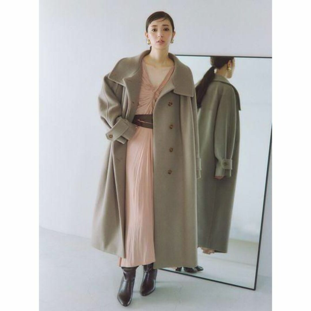 FRAY I.D - 【新品】FRAY I.D バルマカンコート BEG 1サイズの FRAY I.D - 【新品】FRAY I.D バルマカンコート BEG 1サイズの