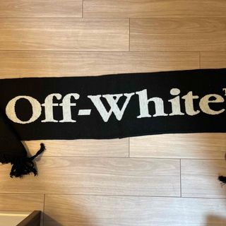 オフホワイト(OFF-WHITE)のオフホワイト　マフラー(マフラー/ショール)