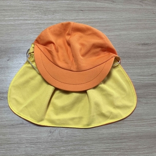 幼稚園帽子／オレンジ(帽子)