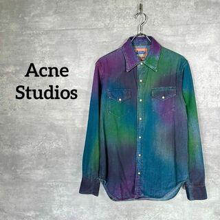 アクネストゥディオズ(Acne Studios)の『Acne Studios』 アクネステユディオス (44)スナップボタンシャツ(シャツ)