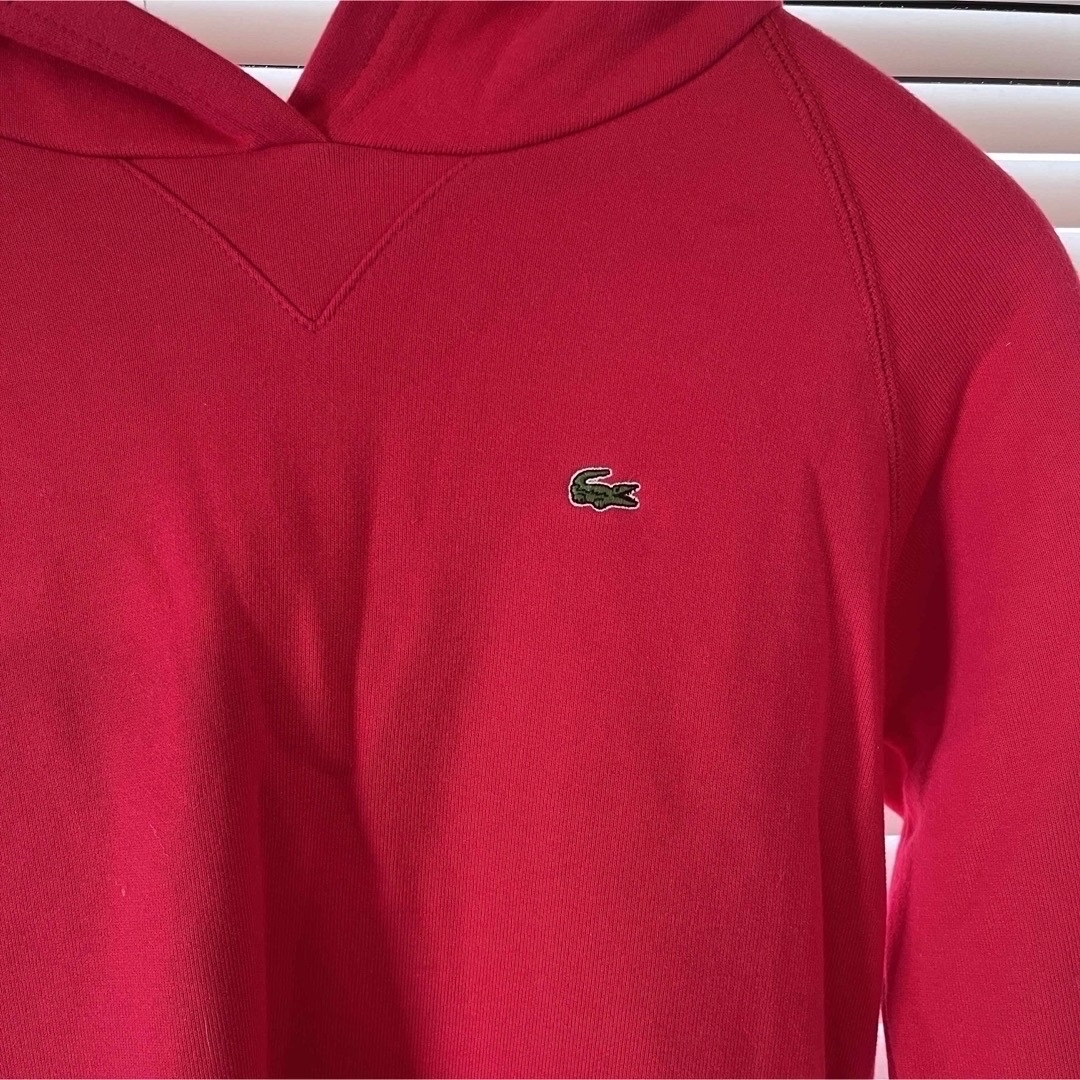 LACOSTE(ラコステ)の【美品】ラコステ　スウェットワンピース レディースのトップス(パーカー)の商品写真