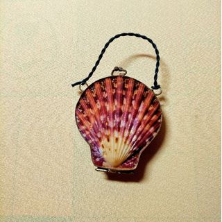 貝殻 小物入れ ポーチ𓆉𓆟(インテリア雑貨)