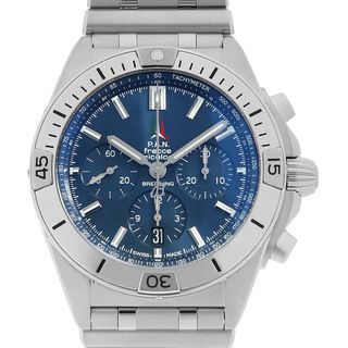 ブライトリング(BREITLING)のブライトリング クロノマット B01 42 フレッチェ・トリコローリ リミテッドエディション AB01344A1C1A1(AB0134) メンズ 中古(腕時計(アナログ))