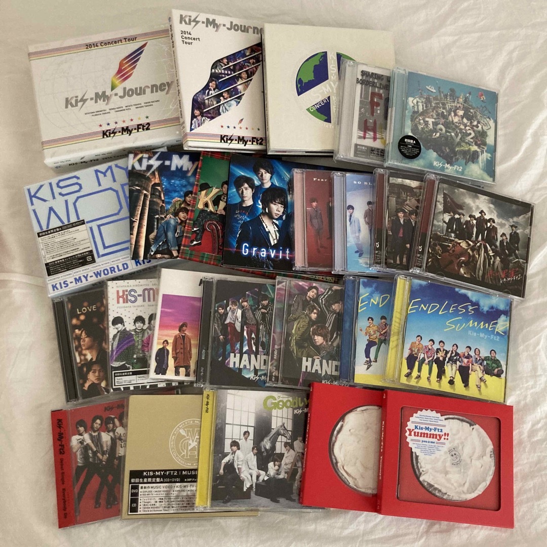 ばら売り可　キスマイ　Kis-My-Ft2 シングル　アルバム　DVD エンタメ/ホビーのCD(ポップス/ロック(邦楽))の商品写真