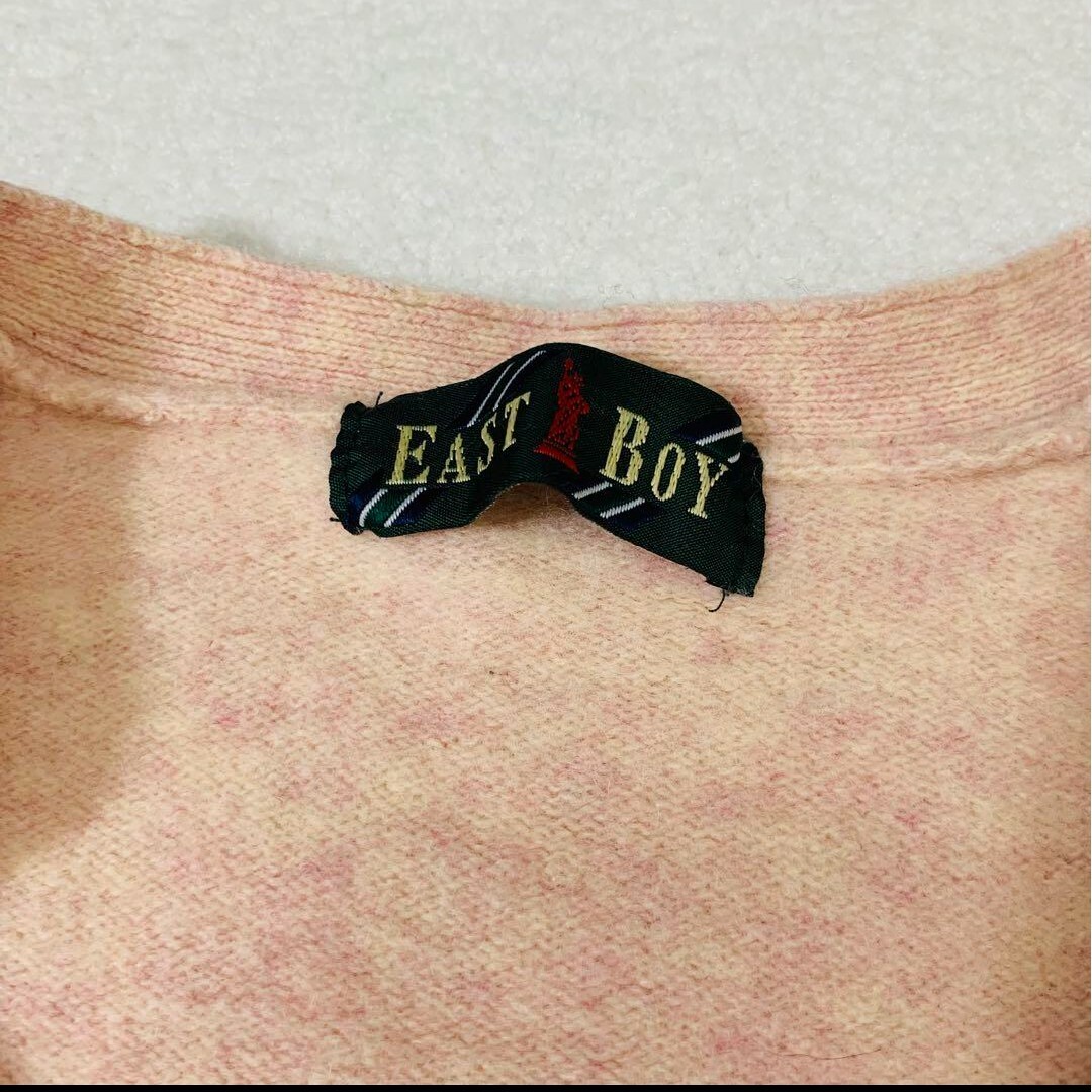 EASTBOY(イーストボーイ)の大人気　激可愛い　イーストボーイ　ピンクカーディガン　11号 レディースのトップス(カーディガン)の商品写真