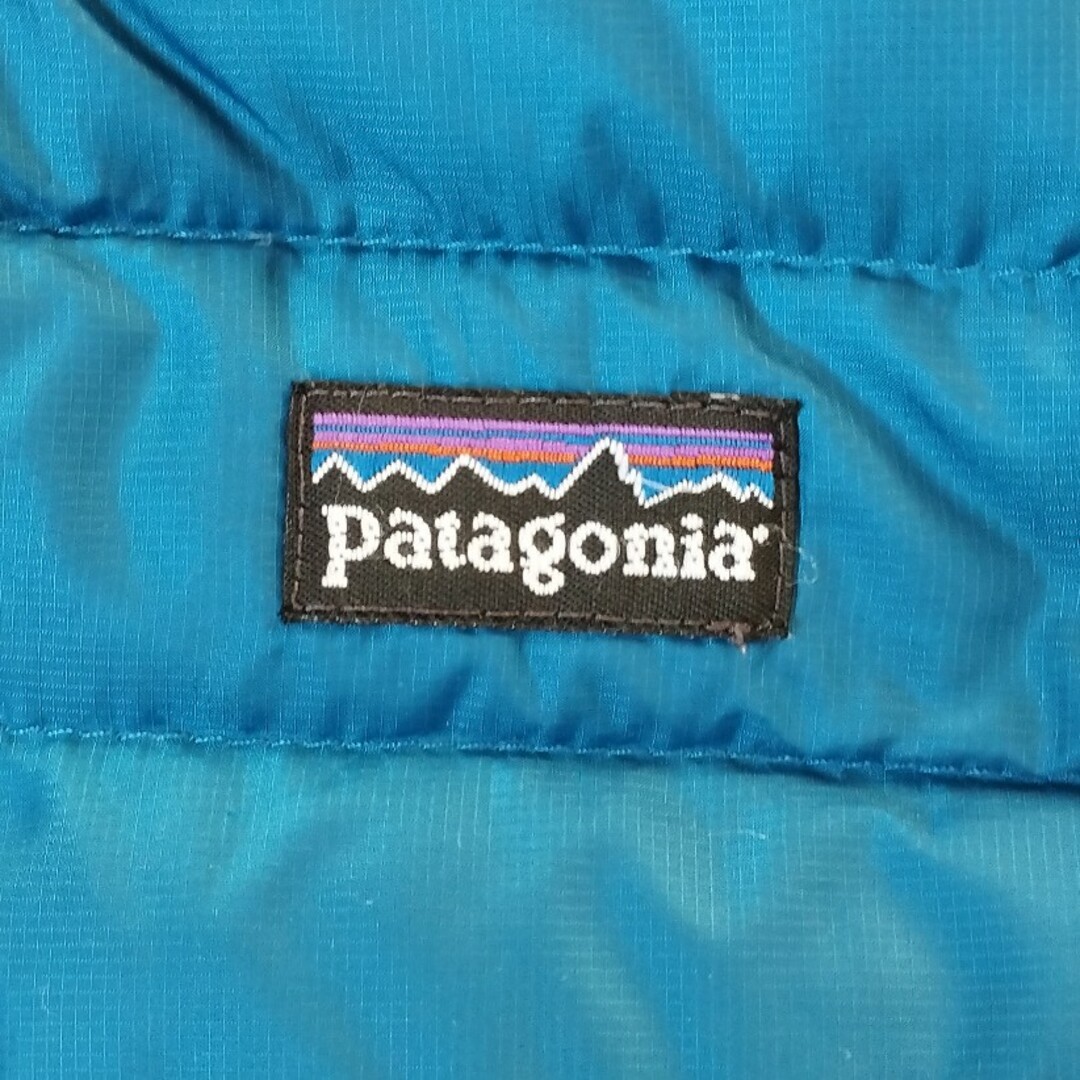 patagonia(パタゴニア)のパタゴニア　patagonia　キッズベスト　ブルーキッズベスト 4歳 キッズ/ベビー/マタニティのキッズ服男の子用(90cm~)(ジャケット/上着)の商品写真