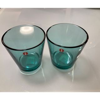 イッタラ(iittala)のカルティオ　タンブラー　シーブルー(グラス/カップ)