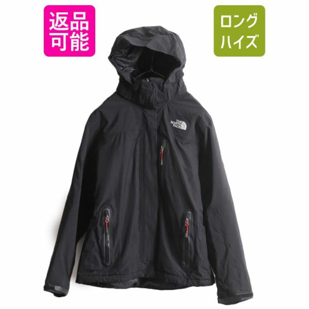 ブルゾンノースフェイス 中綿 ナイロン パーカー ジャケット レディース M /  The North Face サミット シリーズ HYVENT マンパ アウトドア 黒