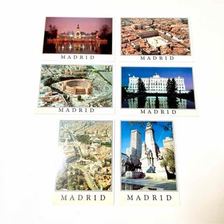 【ポストカード】MADRID(使用済み切手/官製はがき)