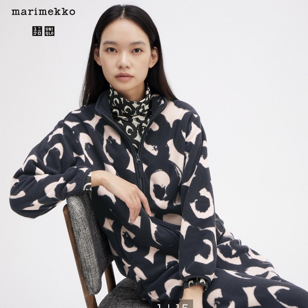 marimekko(マリメッコ)のmarimekko×UNIQLO フリーススカート *size:S* レディースのスカート(ひざ丈スカート)の商品写真
