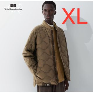 ユニクロ(UNIQLO)の【新品未使用】リサイクルハイブリッドダウンジャケット(ダウンジャケット)