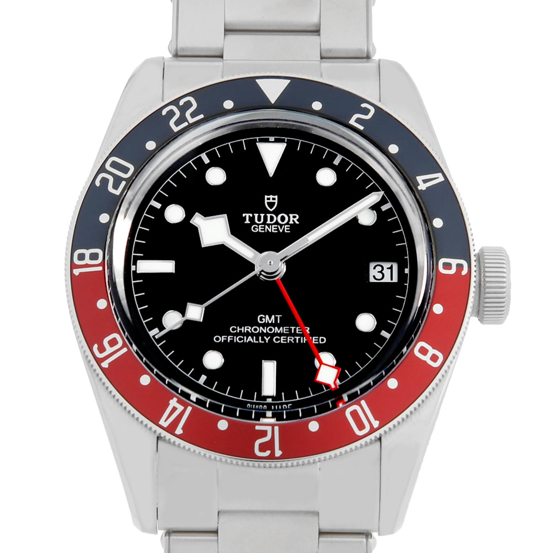 Tudor(チュードル)のチューダー ヘリテージ ブラックベイ GMT 79830RB メンズ 中古 腕時計 メンズの時計(腕時計(アナログ))の商品写真