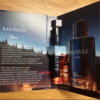 sauvage Dior 香水　サンプル(香水(男性用))