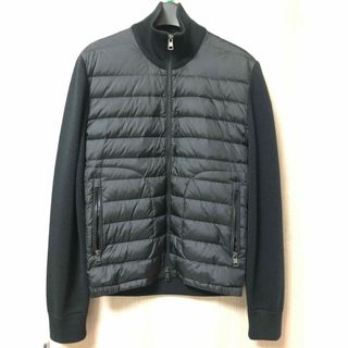 モンクレール(MONCLER)のモンクレール CARDIGAN TRICOT" ブラック 正規品(ダウンジャケット)