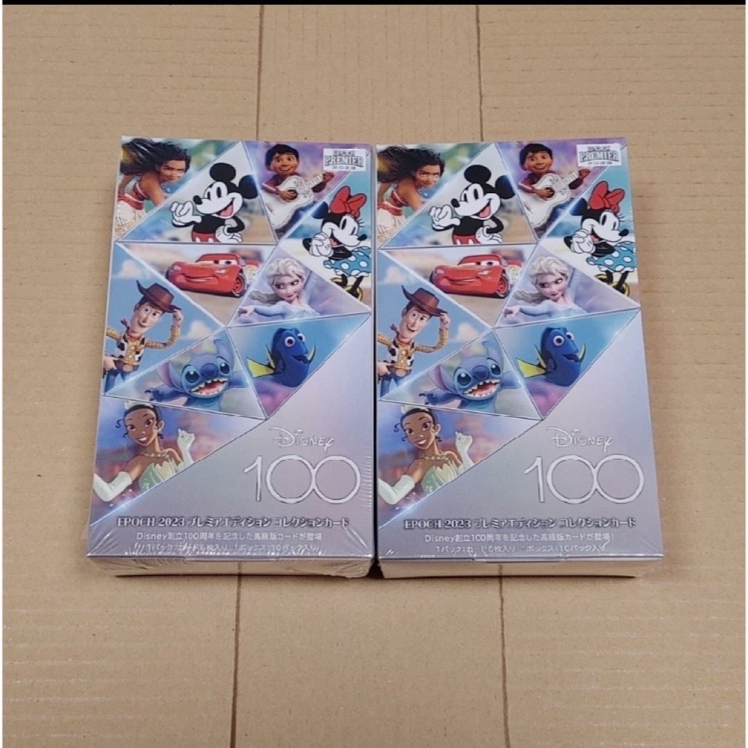 新品　DISNEY 100周年 EPOCH PREMIER EDITIONコレクションカード