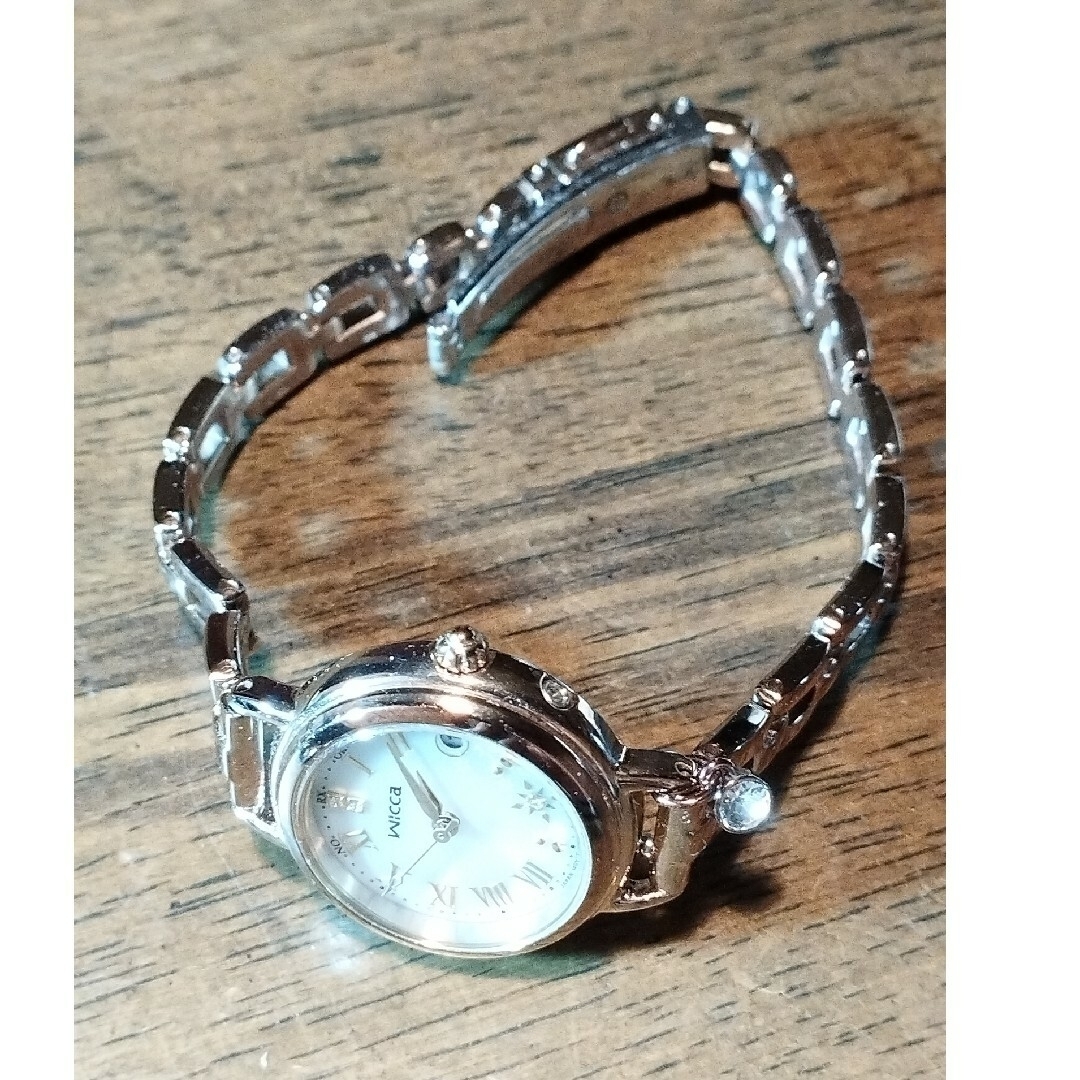 CITIZEN - AH8 シチズン・ウィッカ 電波・ソーラー時計 新品電池 CITIZEN - AH8 シチズン・ウィッカ 電波・ソーラー時計 新品電池