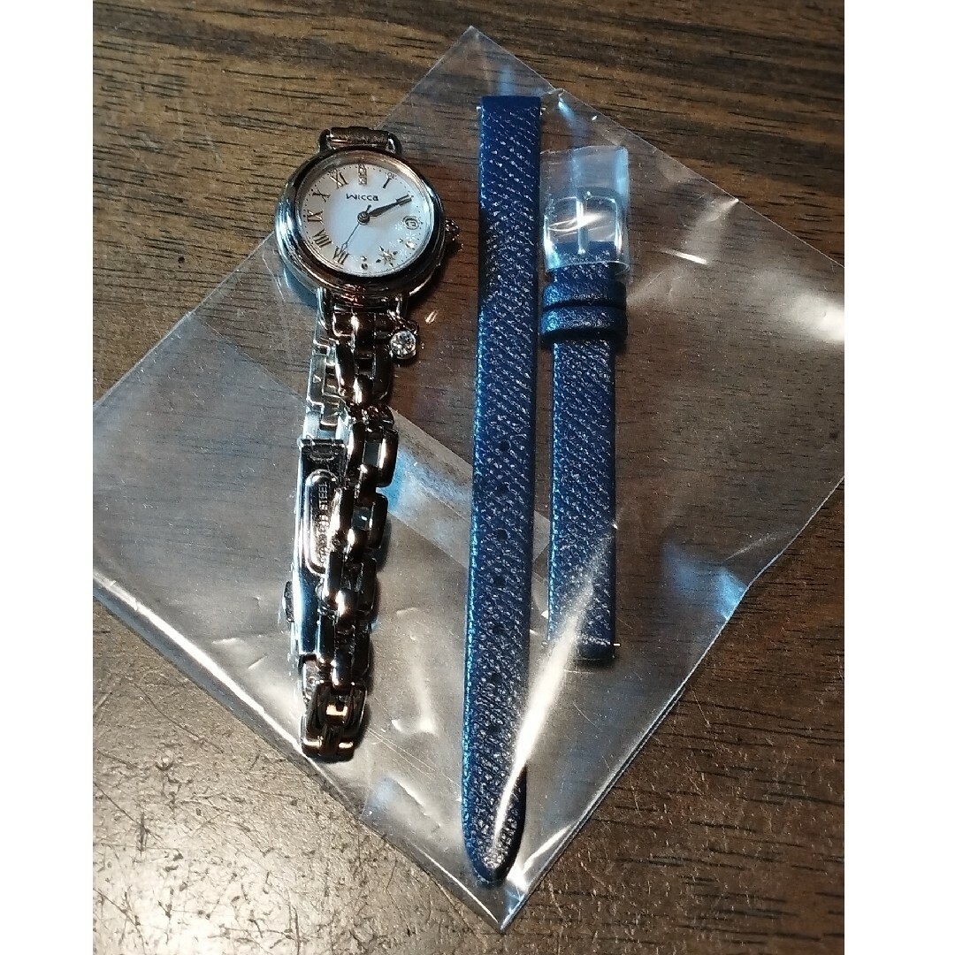 CITIZEN - AH8 シチズン・ウィッカ 電波・ソーラー時計 新品電池 CITIZEN - AH8 シチズン・ウィッカ 電波・ソーラー時計 新品電池
