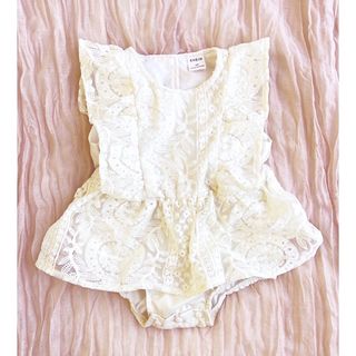 シーイン(SHEIN)のベビー　女の子　ワンピース　70 ロンパース(ロンパース)