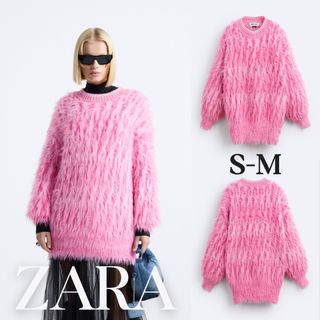 ザラ(ZARA)のザラ  ジャカード セーター X MAISON SPECIAL　S-M(ニット/セーター)