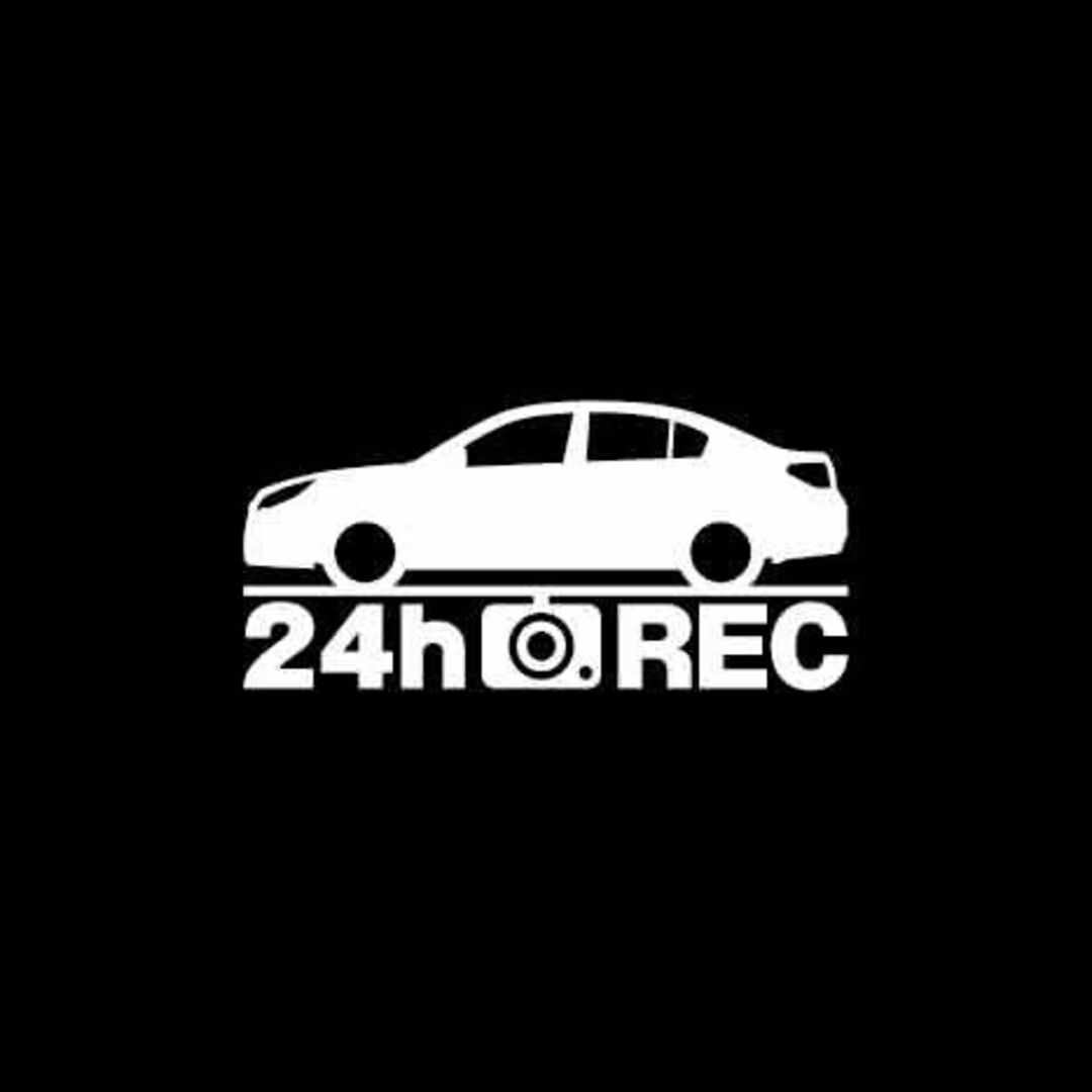 スバル(スバル)の【ドラレコ】スバル レガシィB4【BM系】24時間 録画中 ステッカー 自動車/バイクの自動車(その他)の商品写真