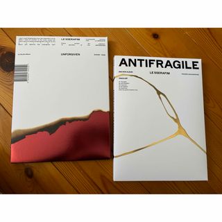 ルセラフィム(LE SSERAFIM)のLE SSERAFIM UNFORGIVEN  ANTIFRAGILE アルバム(K-POP/アジア)