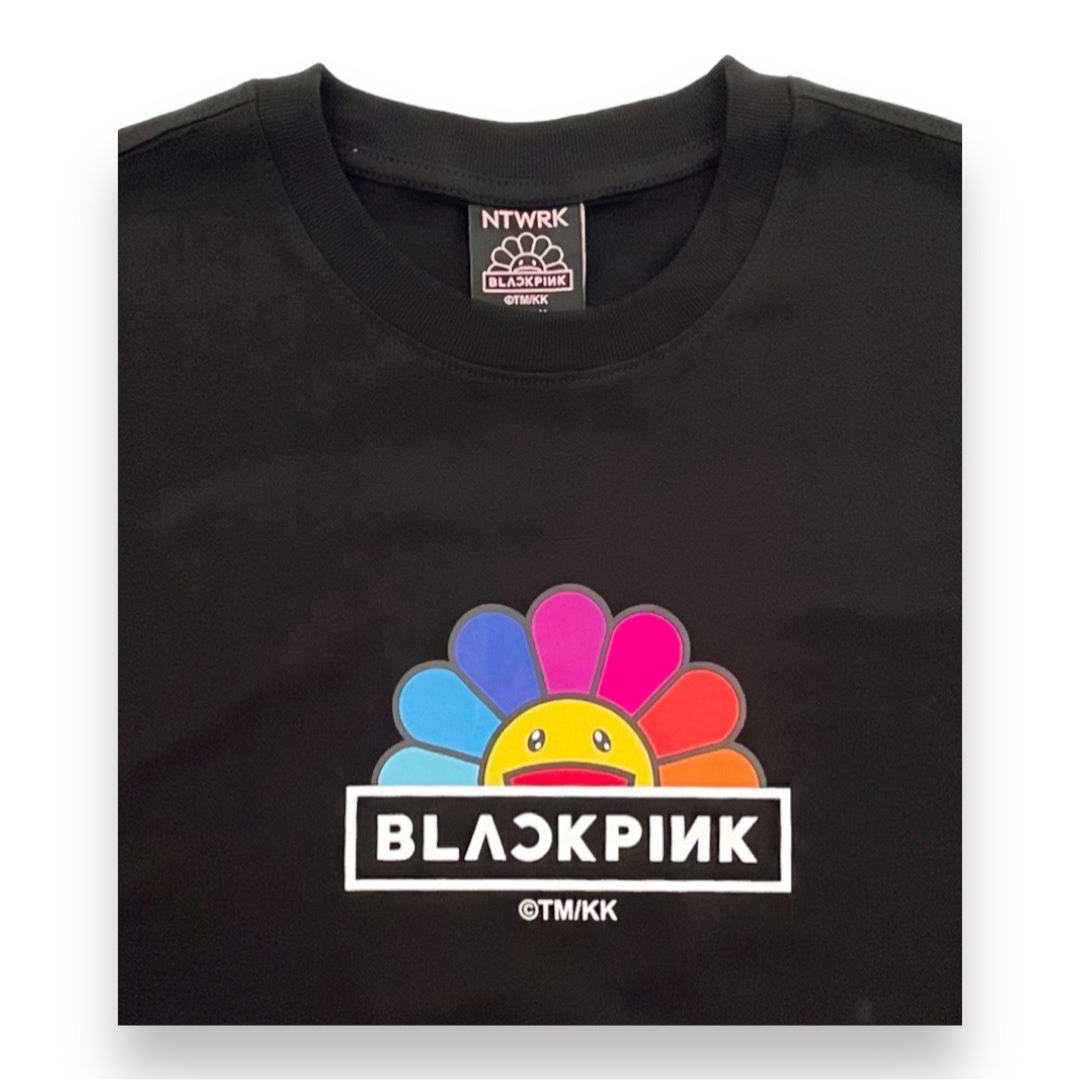 村上隆　black pink tee XL