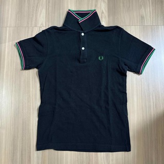 FRED PERRY - FRED PERRY フレッドペリー ポロシャツ XL 紺x黄緑
