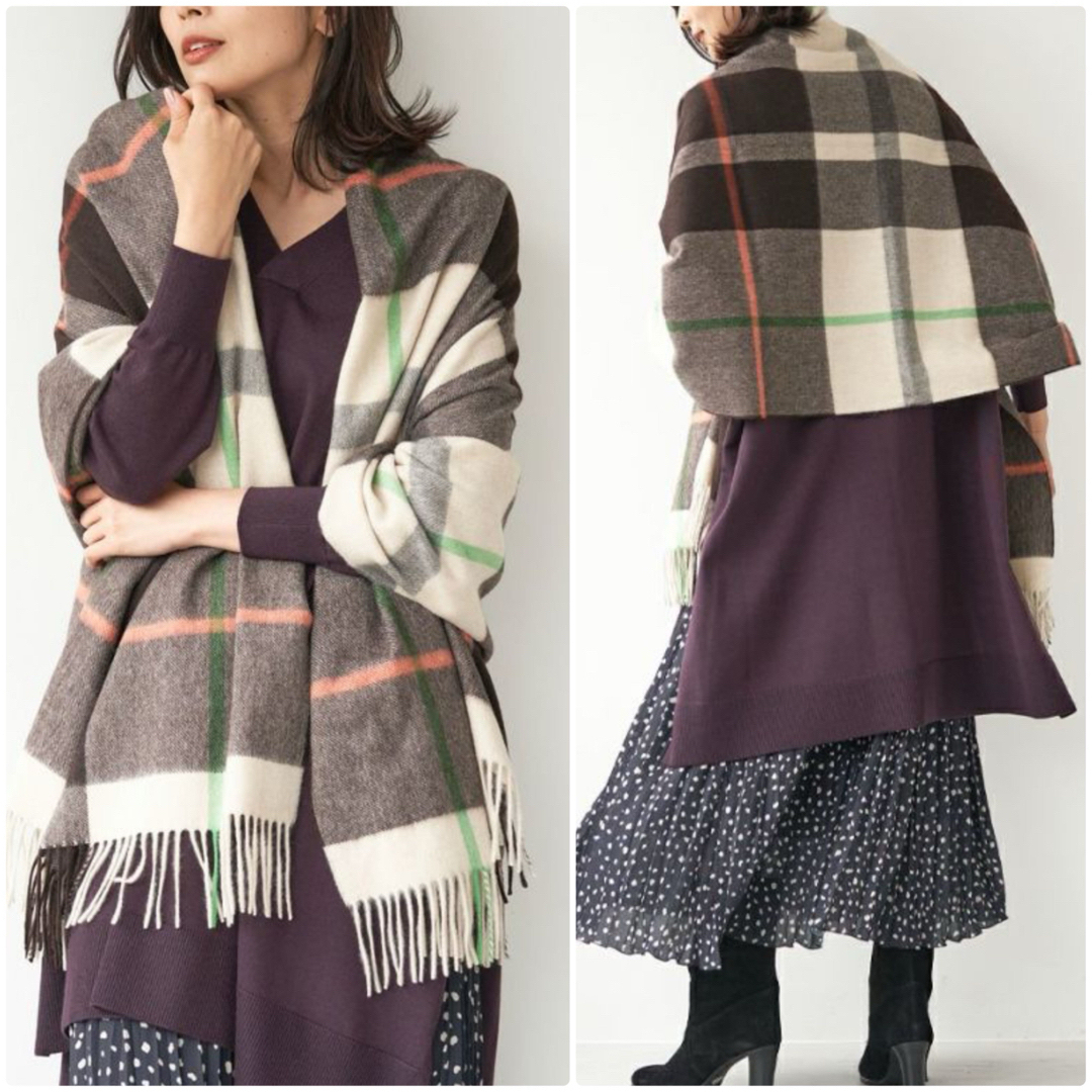 Joshua Ellis - Joshua Ellis 22AW カシミヤ大判ストール CPG Joshua Ellis - Joshua Ellis 22AW カシミヤ大判ストール CPG